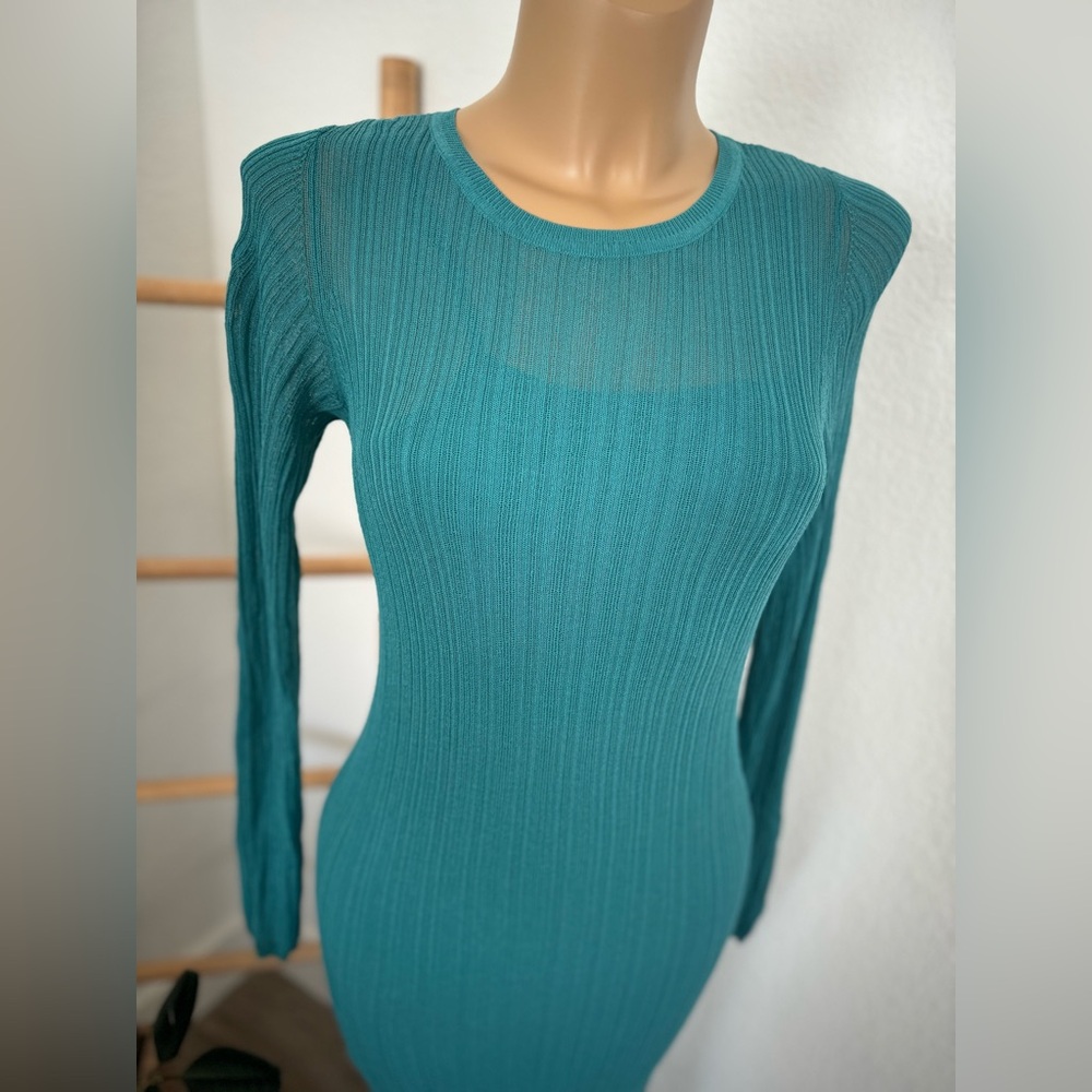 Nwt Women's Long Sleeve Sheer Midi Dress - Future
Collective with Jenny K Lopez - Picture 6 of 6